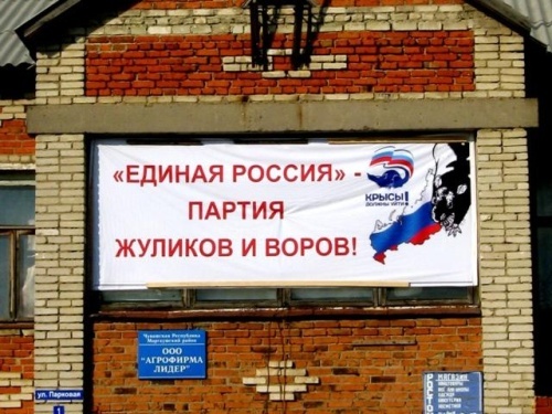Школьник против «Единой России»