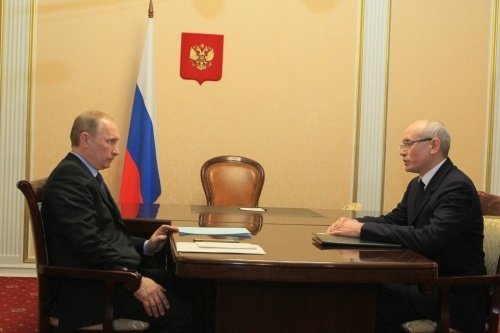 В Уфе состоялась встреча Владимира Путина с Рустэмом Хамитовым