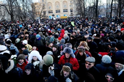 Прогулка Свободы на Лубянке в Москве Прогулка Свободы на Лубянке в Москве