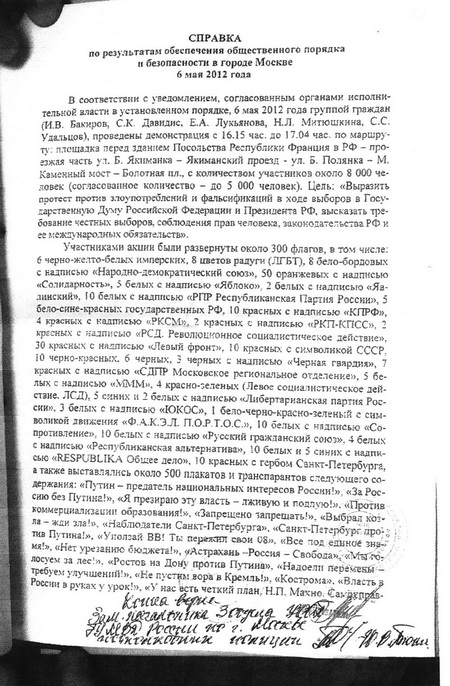 Правда о «Болотном деле» Правда о «Болотном деле»