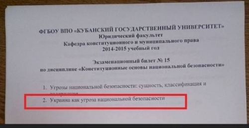 Украина как угроза нацбезопасности Украина как угроза нацбезопасности